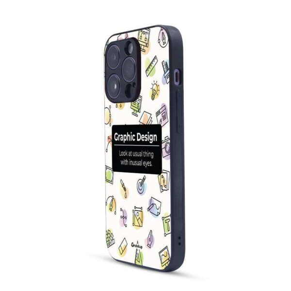 Graphic Designer Glass Case Back Cover For All Mobile Models - Image 2