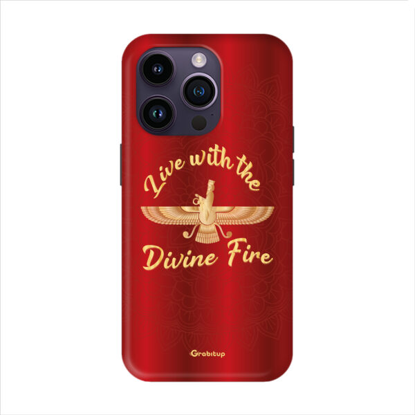 Divine Fire of Parsis Zoroastrianism Mobile Hard Case For All Mobile Models